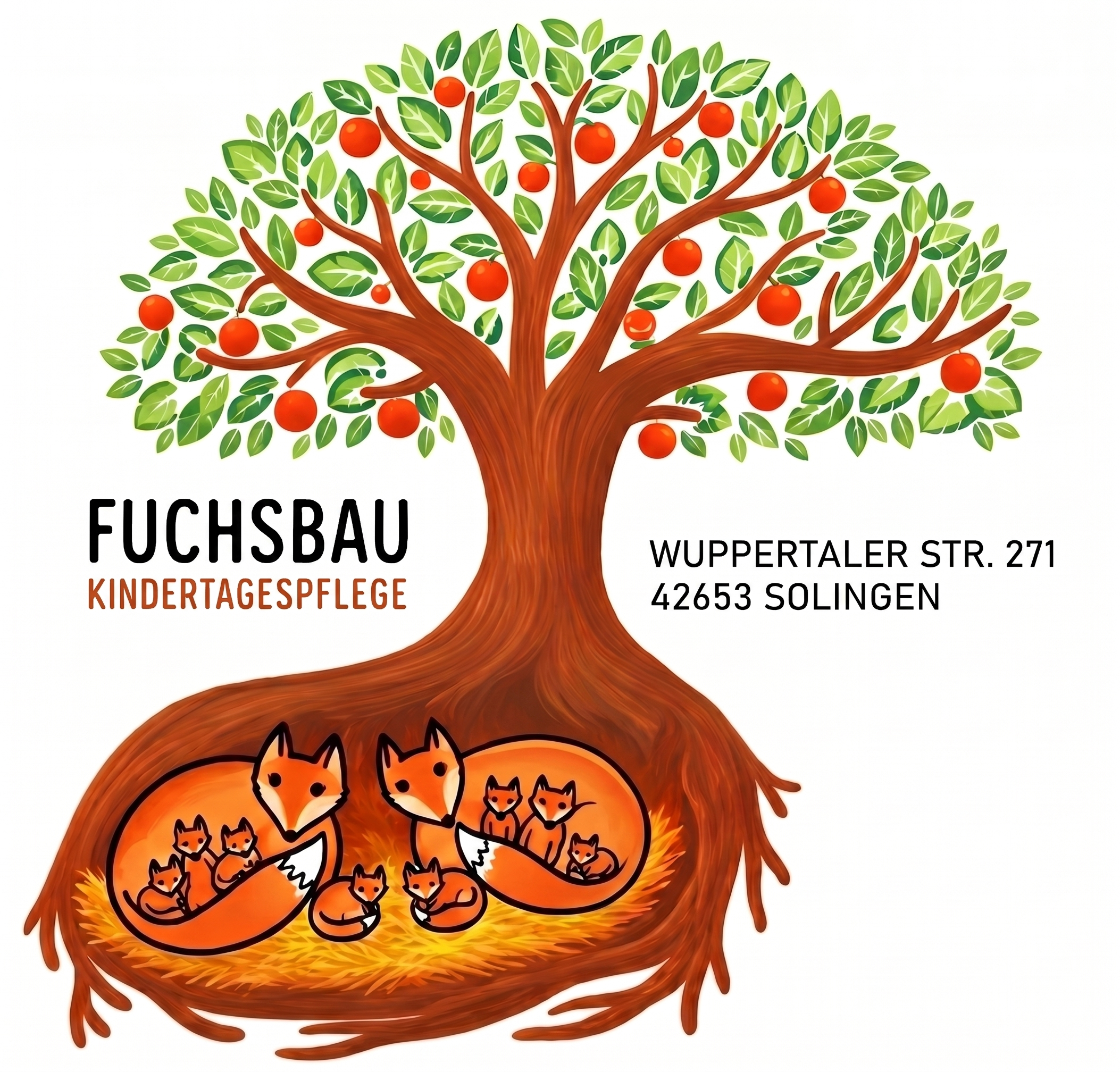 Fuchsbau Kindertagespflege Logo